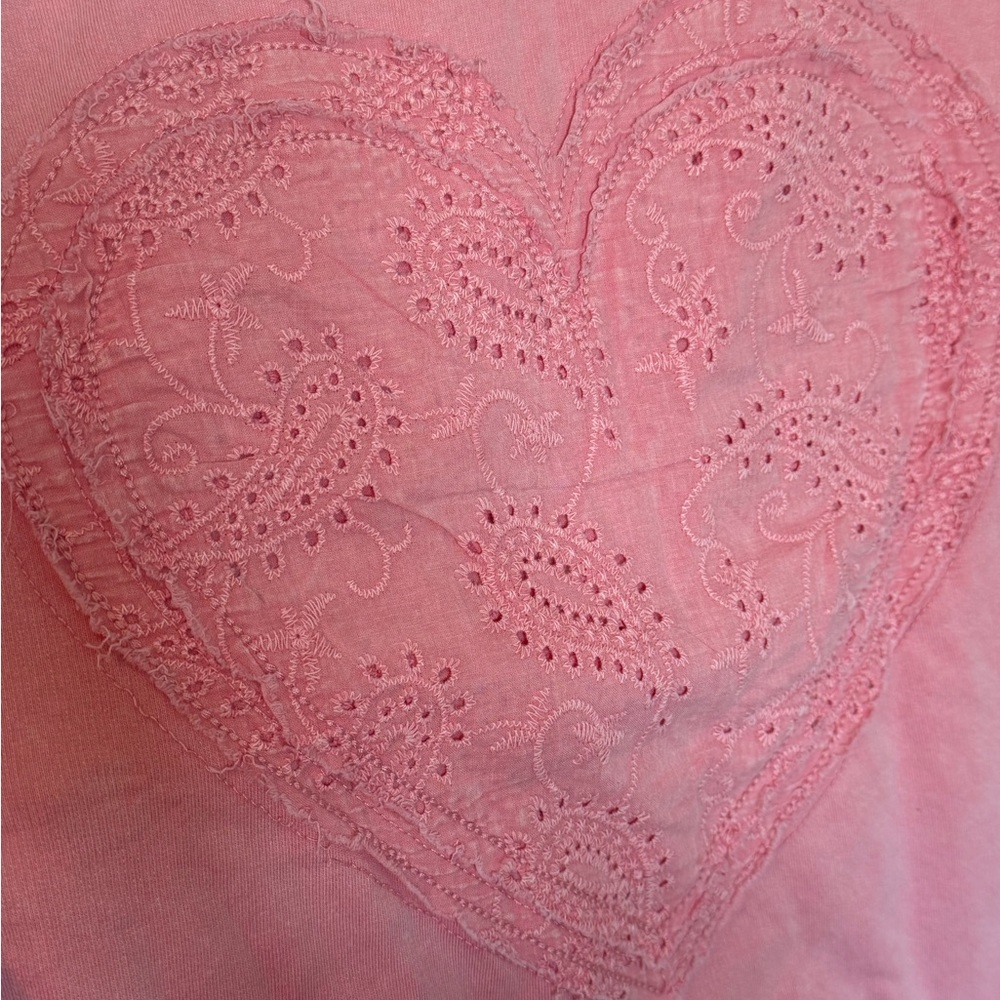 Easel Pink Long Sleeve Top - Picture 3 of 6